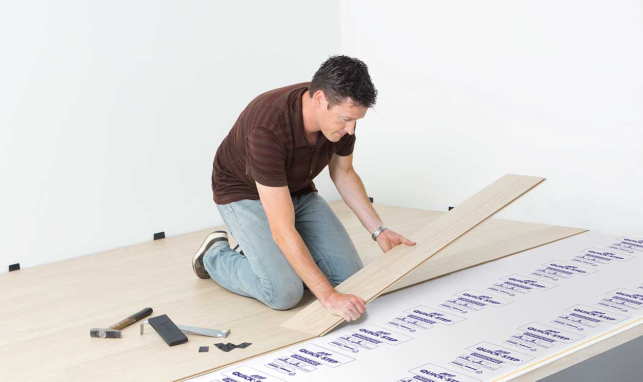 How should I install an underlay? | Quick-Step.co.uk